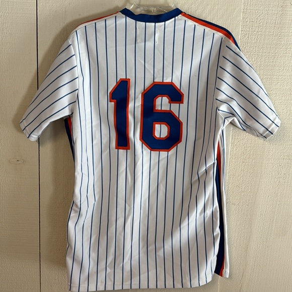 Vintage New York Mets MLB Shirt Sand-Knit Embroidered #16 - Picture 7 of 10
